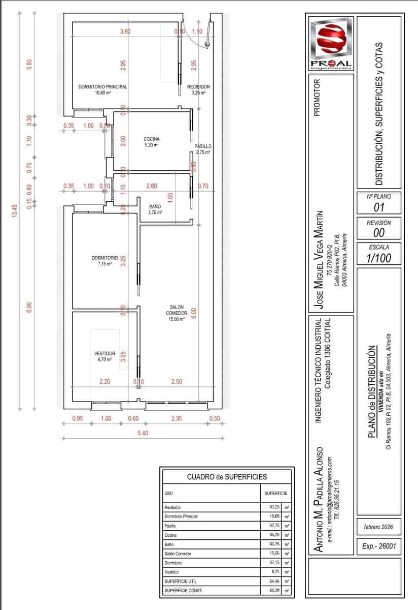 3 chambre Appartement à vendre à Almeria ville - 179 000 € (Ref: 10139742)