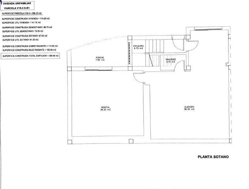 3 makuuhuone Rivitalo myytävänä paikassa Huercal de Almeria mukana uima-altaan - 580 000 € (Ref: 8533856)