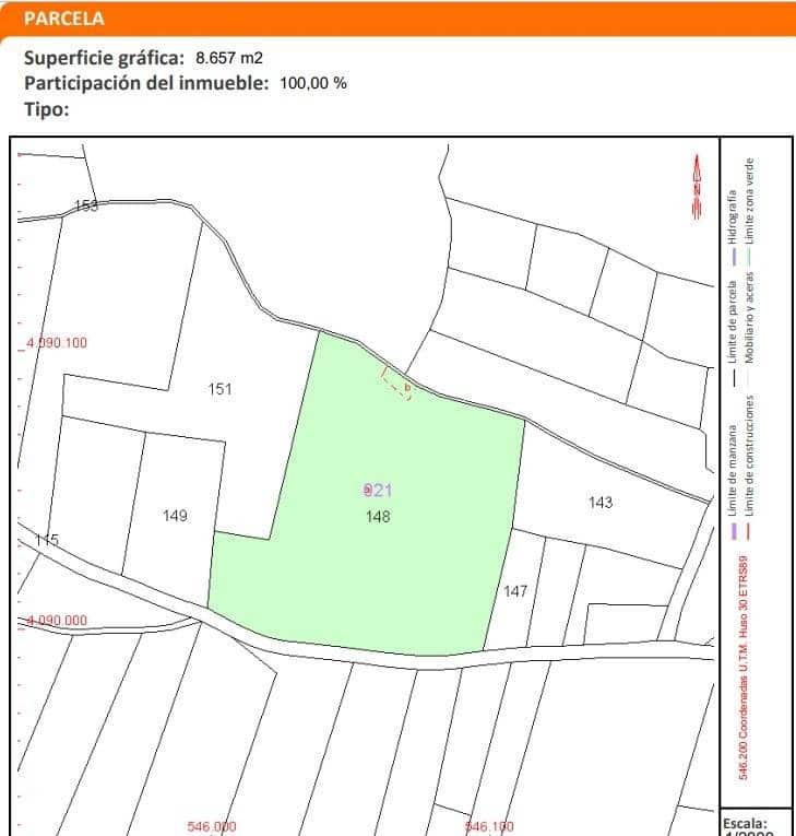 Grunde uden byggetilladelser til salg i Gador - € 150.000 (Ref: 8728068)