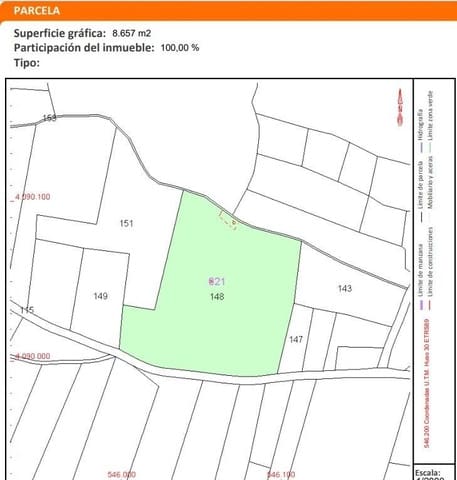 Undeveloped Land for sale in Gádor - € 150,000 (Ref: 8728068)