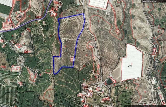 Undeveloped Land for sale in Gádor - € 180,000 (Ref: 8728069)