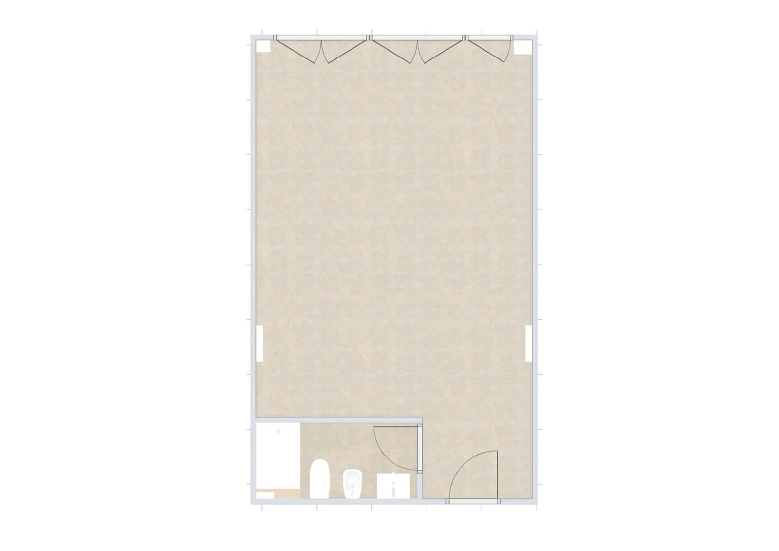 Kontor att hyra i Huercal de Almeria - 550 € (Ref: 9034418)