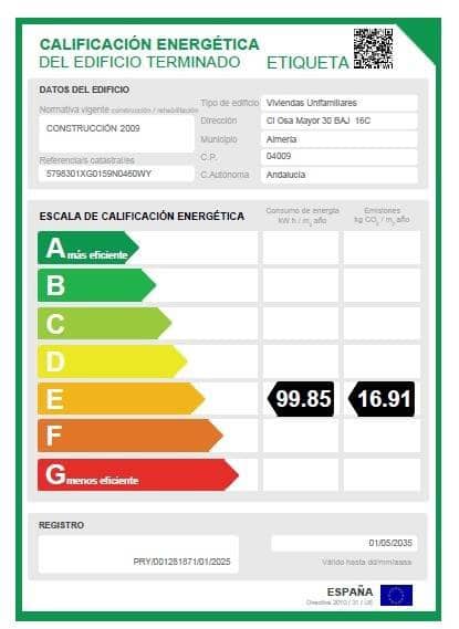 5 soveværelse Rækkehus til salg i Almeria by med garage - € 360.000 (Ref: 9073323)