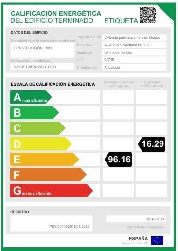 2 sovrum Lägenhet till salu i Roquetas de Mar - 159 000 € (Ref: 9145441)