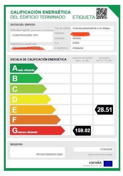 3 soveværelse Lejlighed til leje i Almeria by - € 800 (Ref: 9193759)