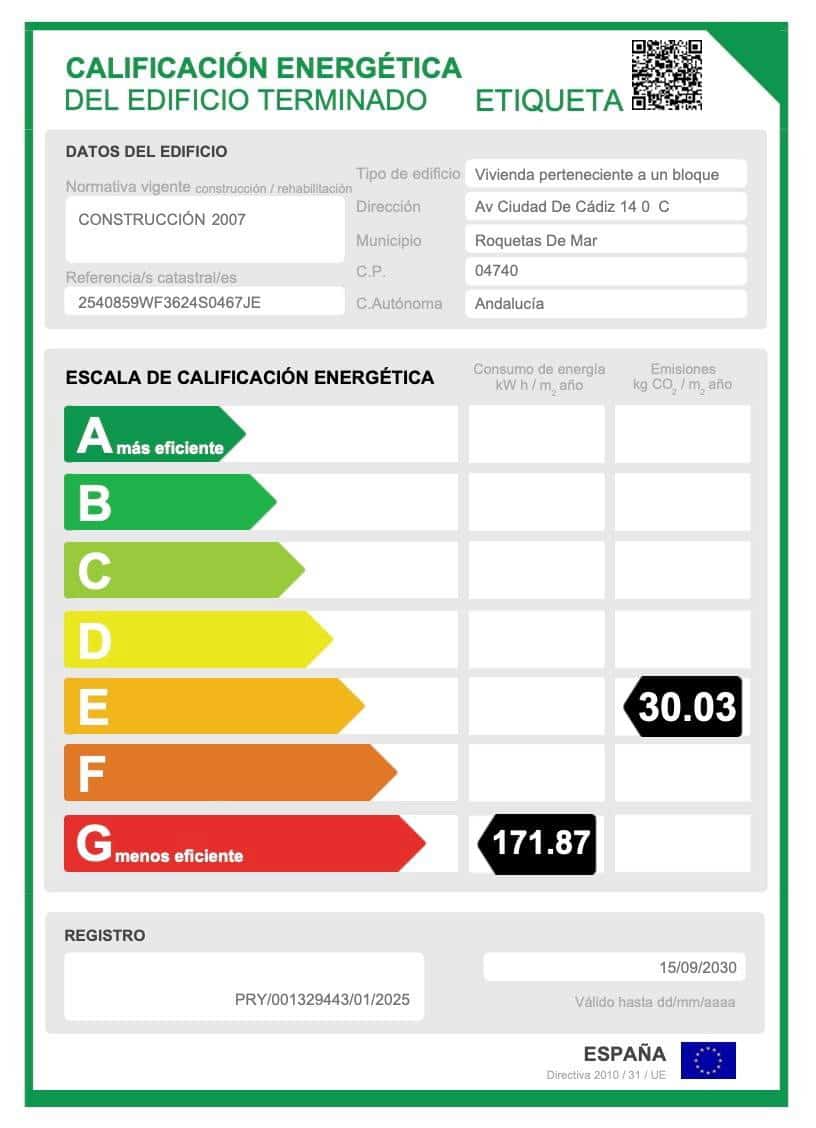 2 soveværelse Lejlighed til salg i Roquetas de Mar med swimmingpool - € 280.000 (Ref: 9240366)