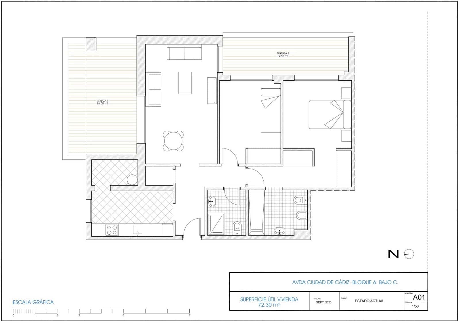 2 soveværelse Lejlighed til salg i Roquetas de Mar med swimmingpool - € 280.000 (Ref: 9240366)
