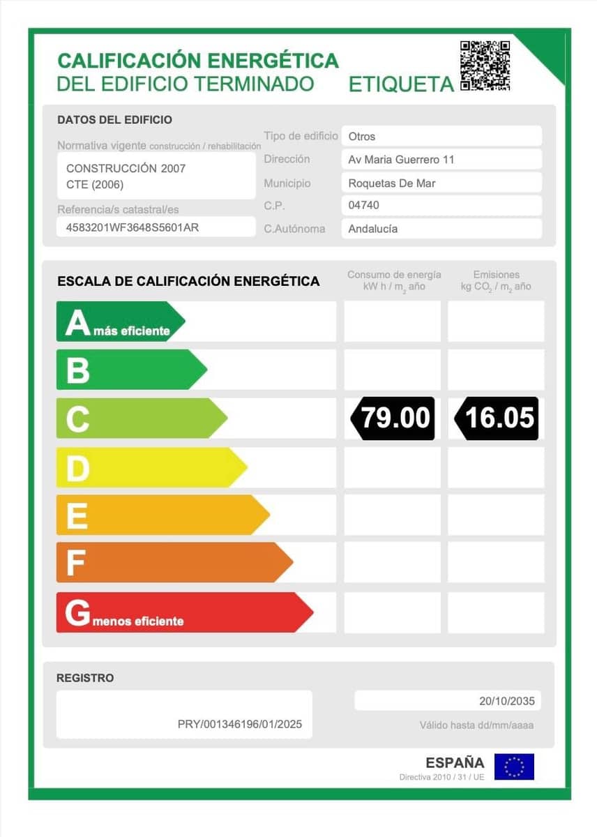 Komercyjne na sprzedaż w Roquetas de Mar - 110 000 € (Ref: 9349518)
