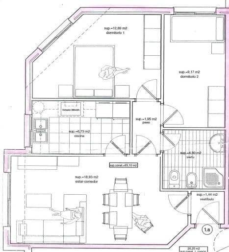 2 sypialnia Mieszkanie na sprzedaż w El Ejido - 70 000 € (Ref: 9450648)