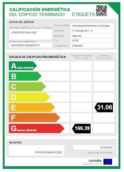 2 sypialnia Mieszkanie na sprzedaż w El Ejido - 70 000 € (Ref: 9450648)