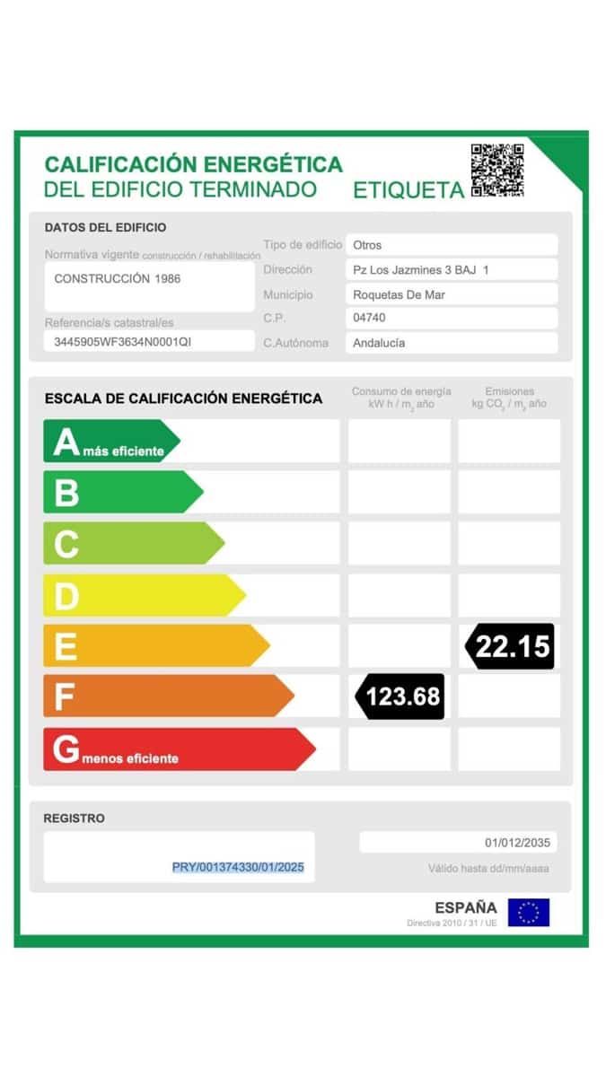 Local Comercial de 2 habitaciones en Roquetas de Mar en venta - 320.000 € (Ref: 9470677)
