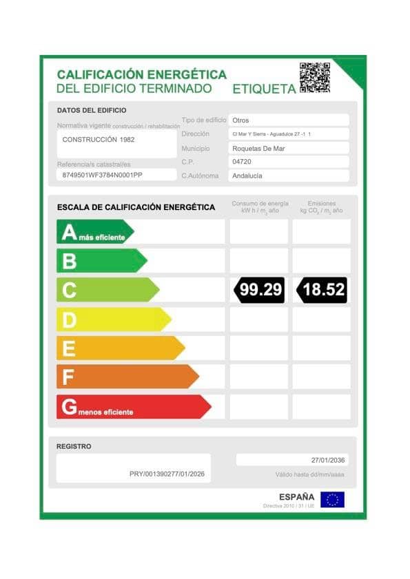 Erhverv til salg i Aguadulce (Almeria) - € 140.000 (Ref: 9599510)