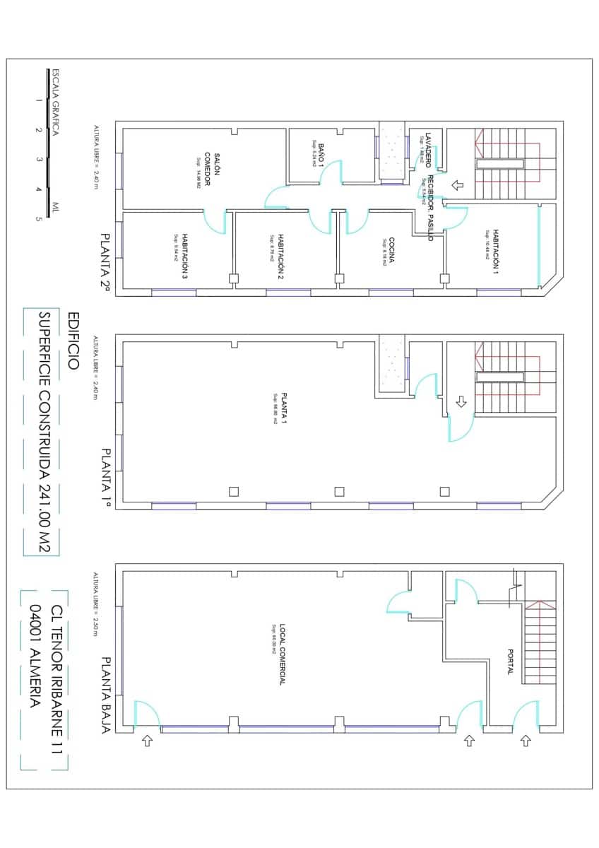 Commercial for sale in Almeria city - € 440,000 (Ref: 9656072)