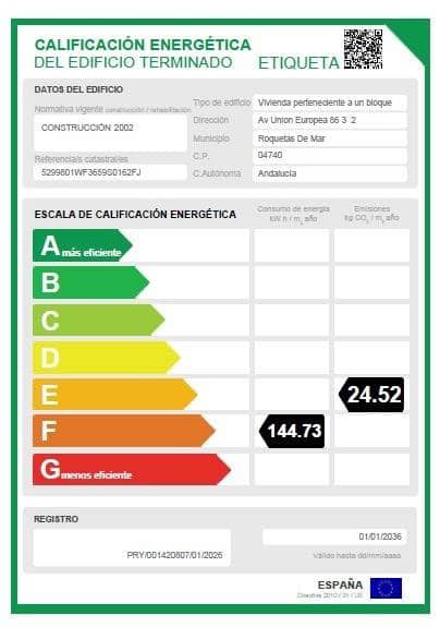 3 sypialnia Mieszkanie na sprzedaż w Roquetas de Mar z basenem garażem - 255 000 € (Ref: 9770619)