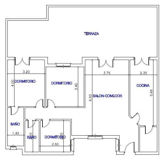 3 bedroom Penthouse for sale in Almerimar with pool - € 335,000 (Ref: 9861856)