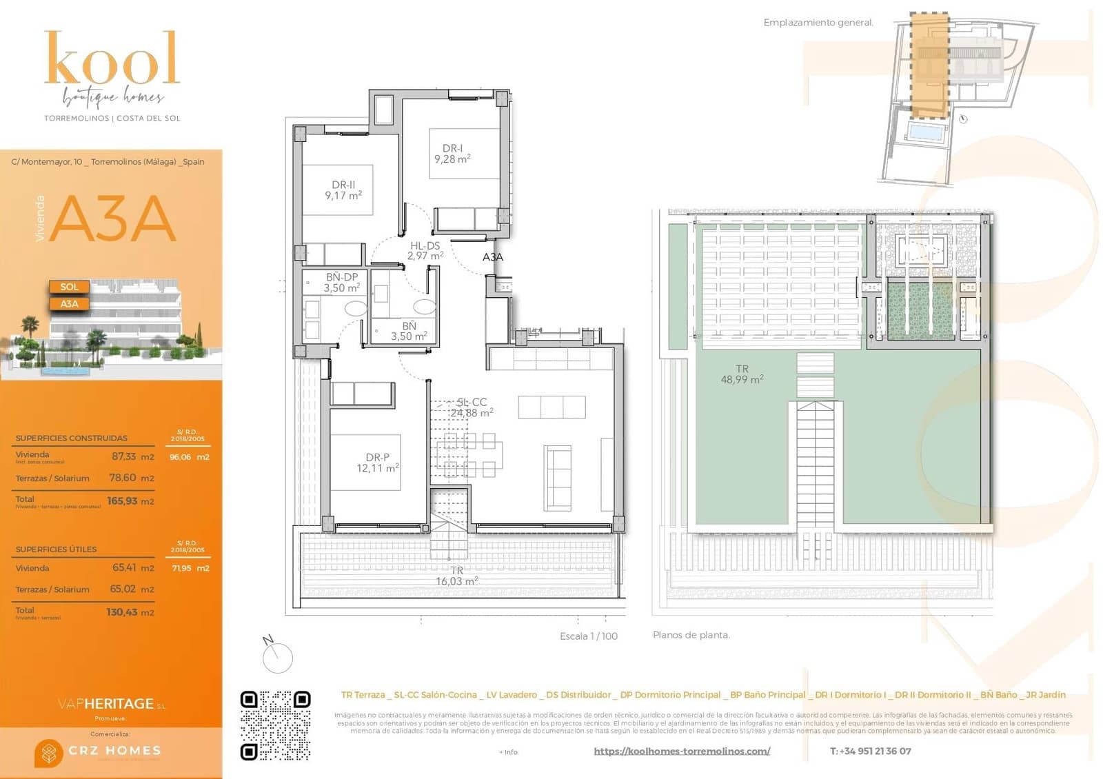 3 makuuhuone Huoneisto myytävänä paikassa Torremolinos mukana uima-altaan 
autotalli - 790 000 € (Ref: 8450064)