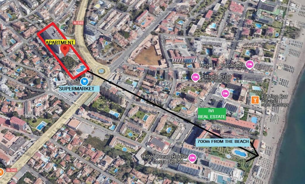 2 quarto Apartamento de Praia para venda em Torremolinos com piscina garagem - 315 000 € (Ref: 10034904)
