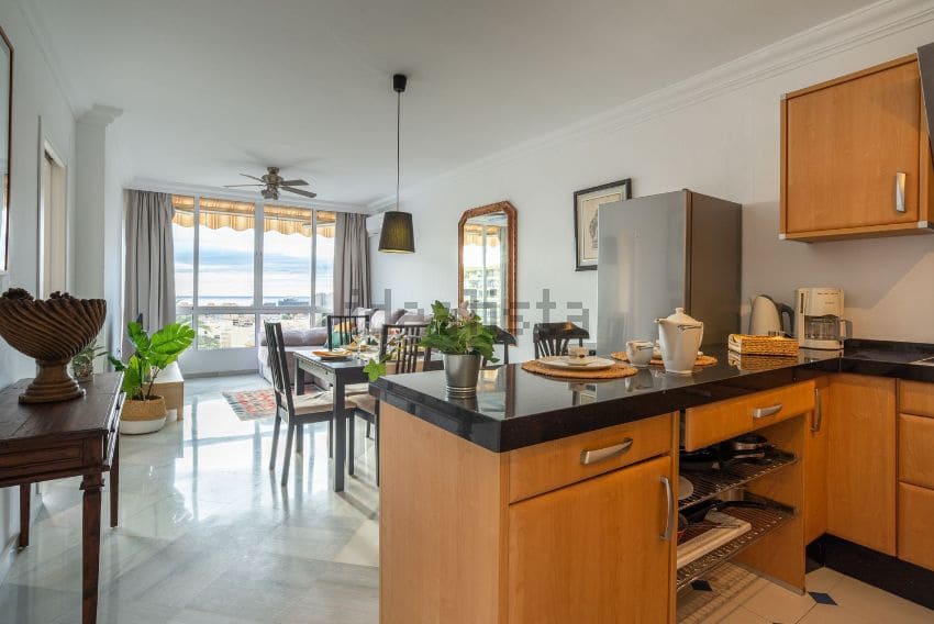 Appartement de Plage de 1 chambre de location de vacances à Torremolinos avec piscine garage - 420 € (Ref: 9434895)