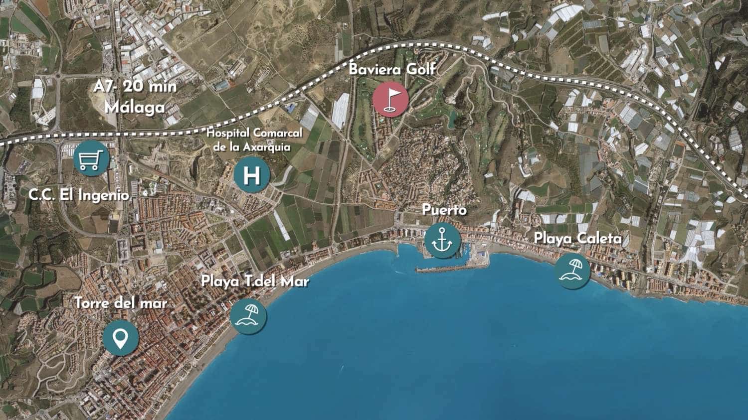 Undeveloped Land for sale in Caleta de Velez - € 3,900,000 (Ref: 9434901)