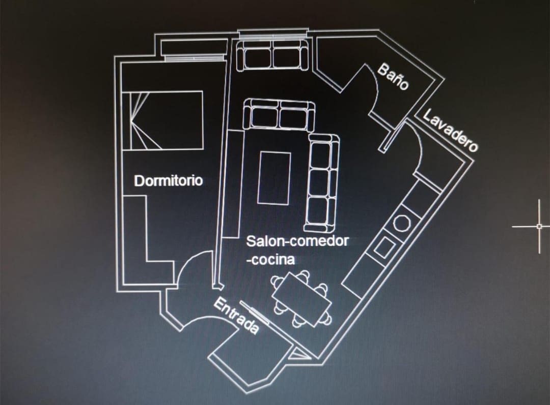 1 makuuhuone Ranta-asunto myytävänä paikassa Malaga kaupunki - 360 500 € (Ref: 9496892)