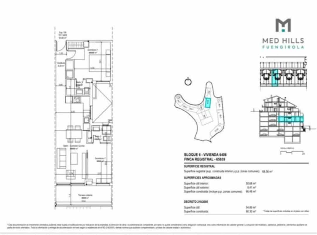 2 camera da letto Appartamento sulla Spiaggia in vendita in Fuengirola con piscina garage - 309.000 € (Rif: 9526170)