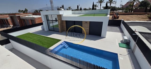 3 soverom Villa til salgs i Condado de Alhama, Alhama de Murcia med svømmebasseng garasje - € 345 000 (Ref: 10072881)
