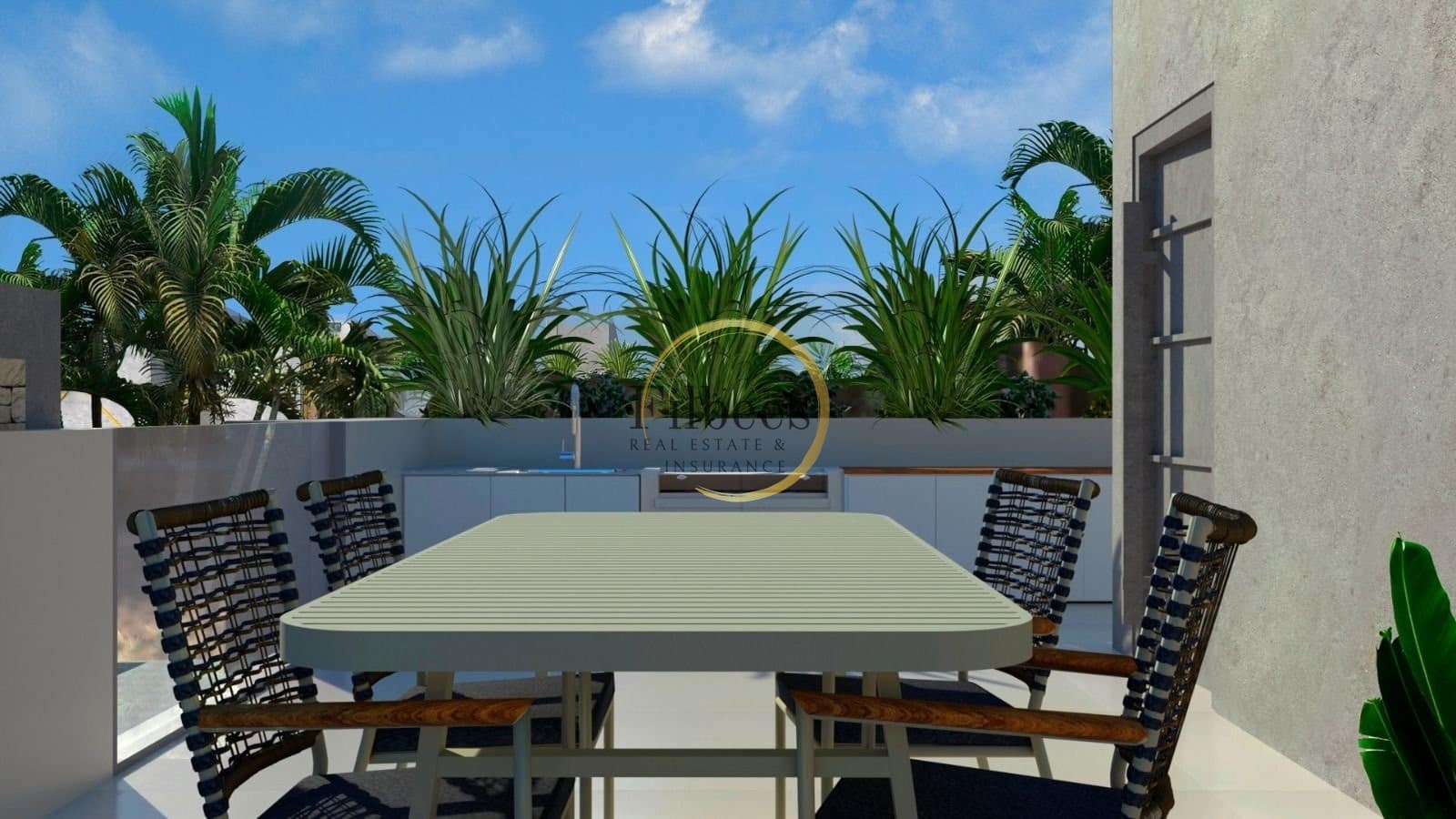 Chalet de 3 habitaciones en Puerto de Mazarron en venta con piscina - 995.000 € (Ref: 7219209)