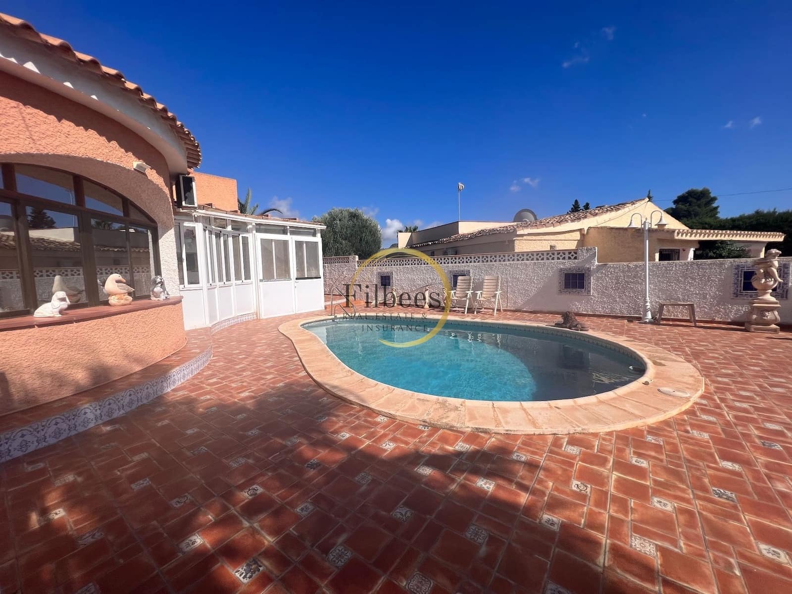 3 soveværelse Villa til salg i Mazarron med swimmingpool garage - € 370.000 (Ref: 8888949)