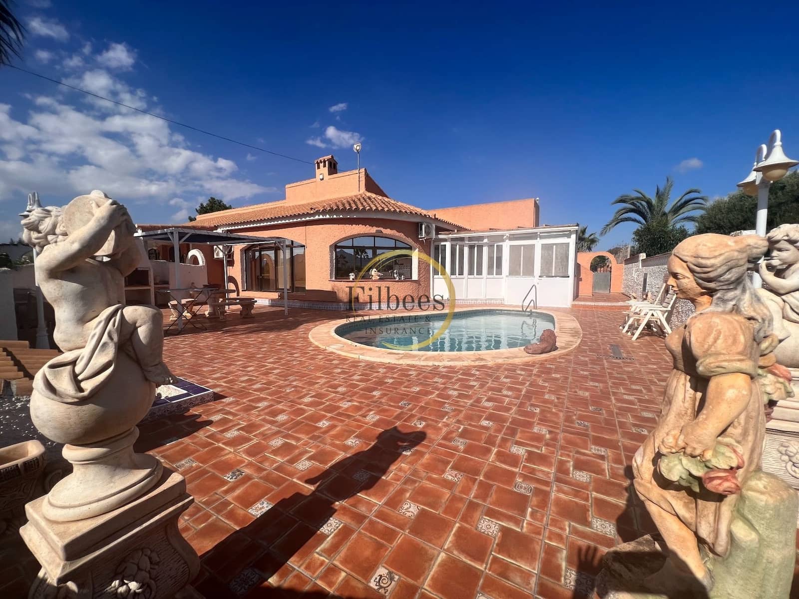 3 soveværelse Villa til salg i Mazarron med swimmingpool garage - € 370.000 (Ref: 8888949)