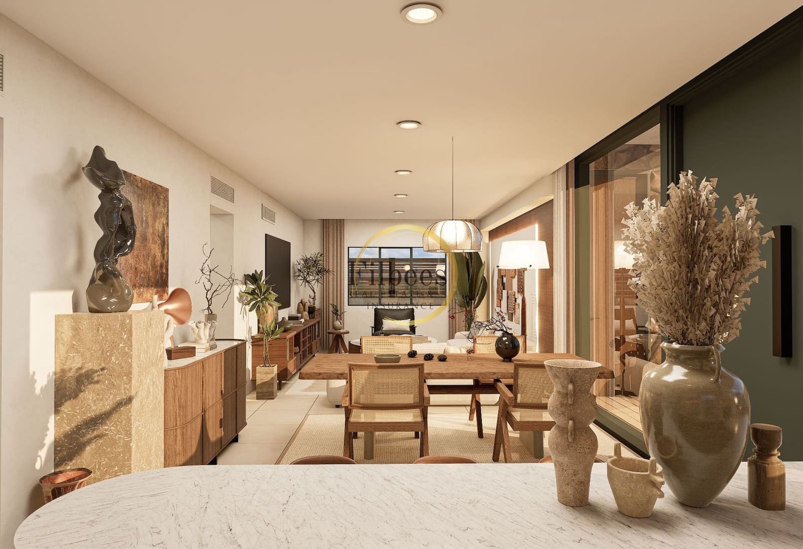 2 soveværelse Semi-Rækkehus til salg i La Pinilla med swimmingpool garage - € 193.750 (Ref: 8891600)