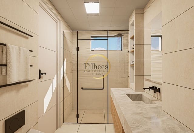 3 bedroom Semi-detached Villa for sale in La Pinilla, Fuente Alamo de Murcia with pool garage - € 259,780 (Ref: 8913645)