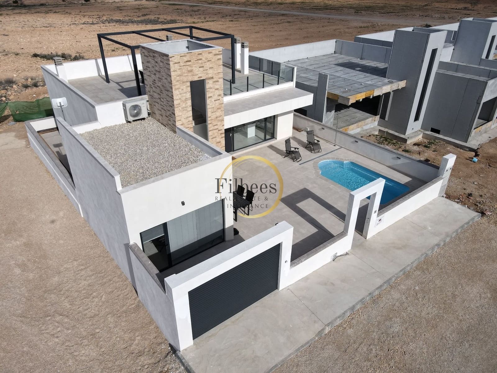 3 slaapkamer Villa te koop in La Pinilla met zwembad garage - € 379.845 (Ref: 8913646)