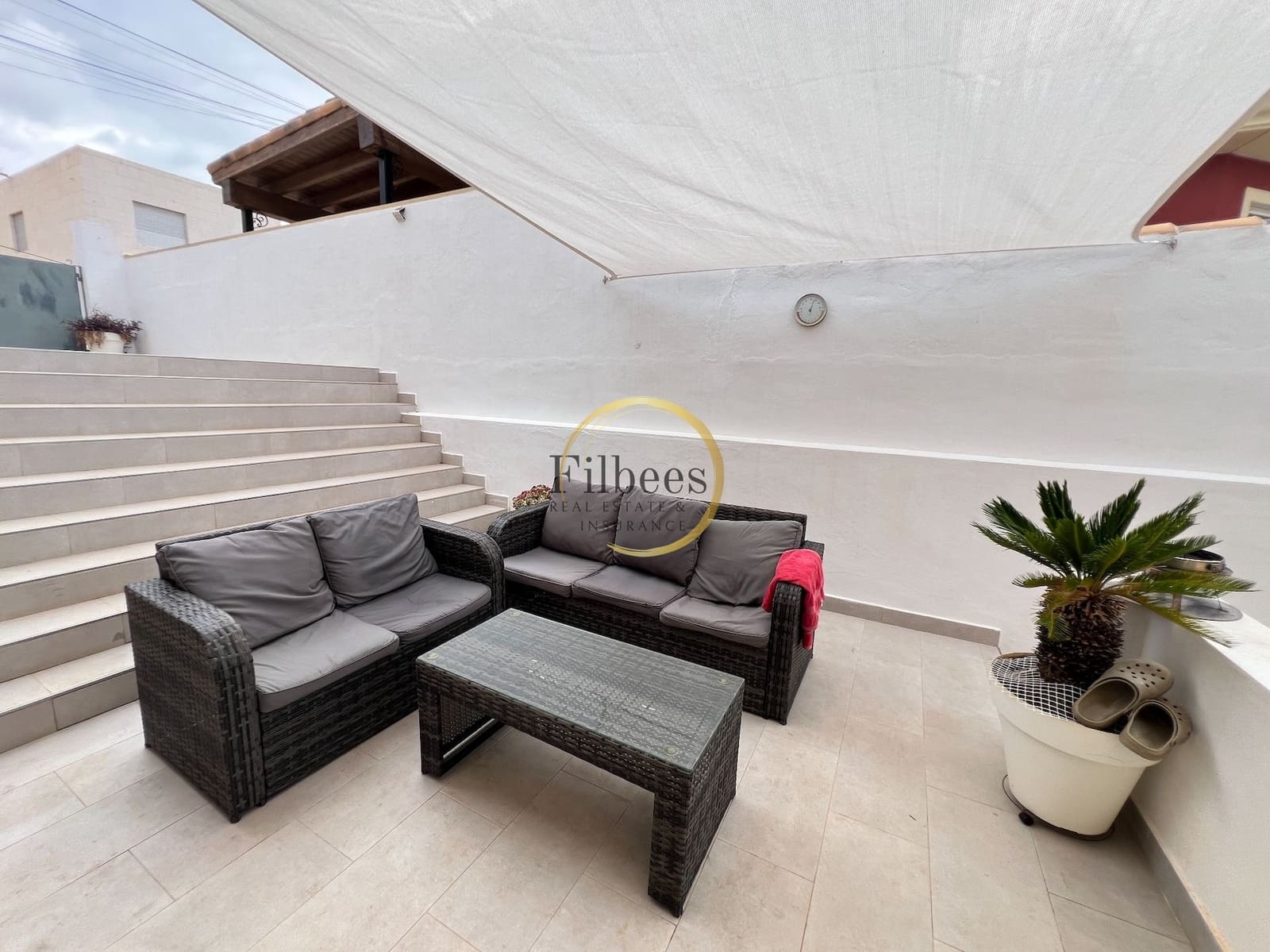 4 chambre Villa/Maison Semi-Mitoyenne à vendre à Bolnuevo avec piscine - 345 000 € (Ref: 9111302)