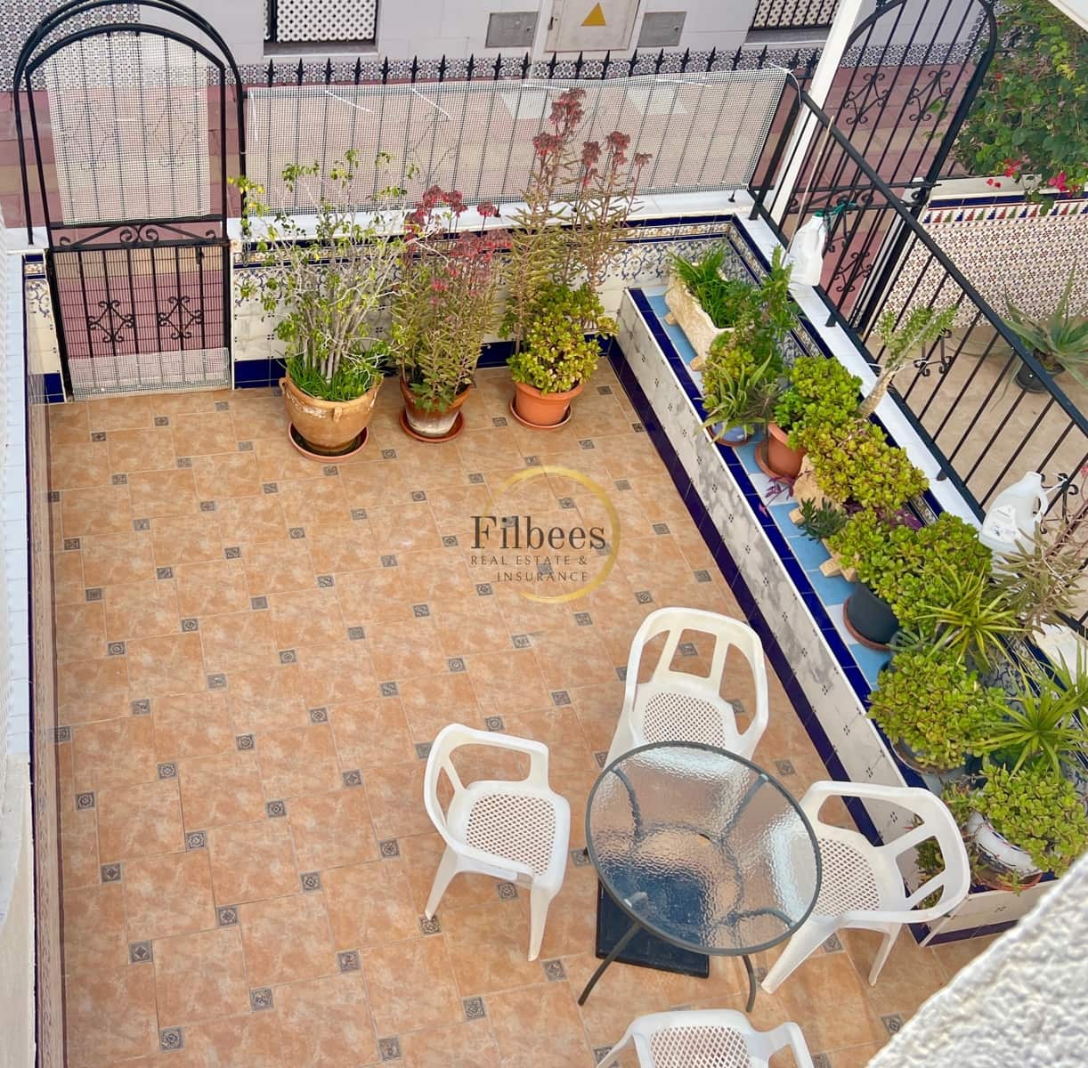 3 makuuhuone Omakotitalo myytävänä paikassa Puerto de Mazarron mukana uima-altaan - 155 000 € (Ref: 9570206)