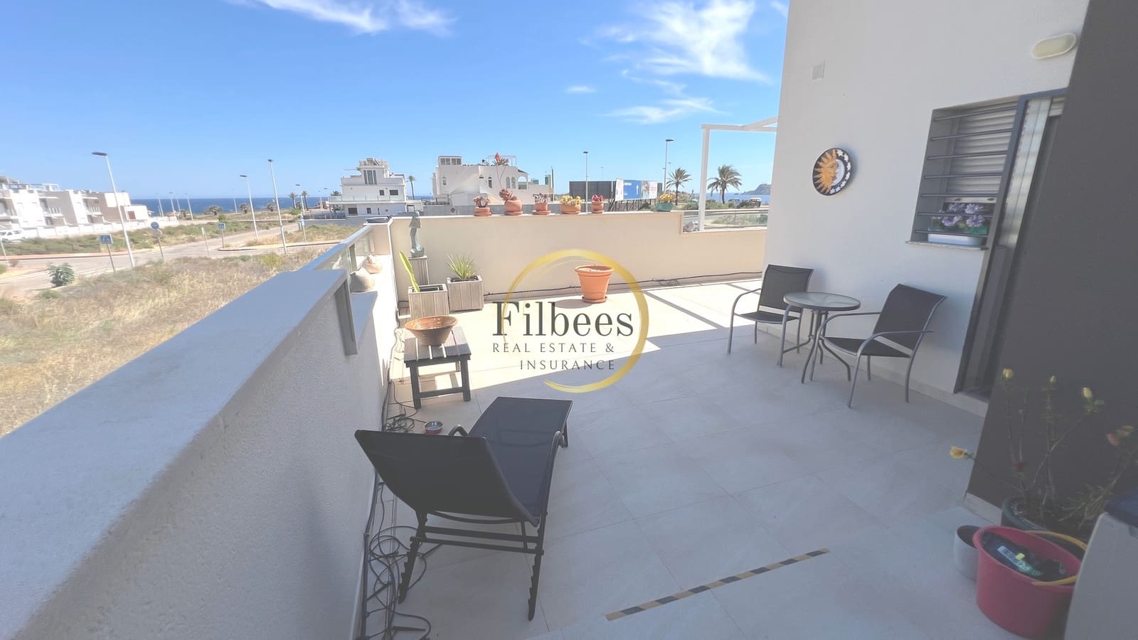 3 soverom Kjedet enebolig til salgs i Puerto de Mazarron med svømmebasseng - € 389 000 (Ref: 9867695)