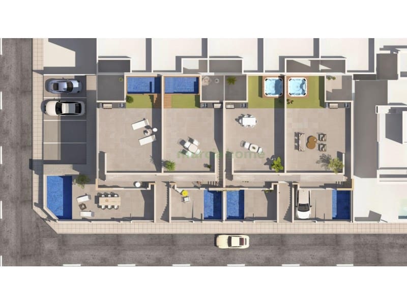2 makuuhuone Bungalow myytävänä paikassa San Pedro del Pinatar mukana 
autotalli - 319 900 € (Ref: 10089480)