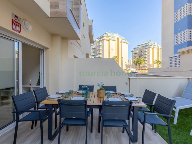 3 sypialnia Apartament na sprzedaż w La Manga del Mar Menor z basenem garażem - 294 000 € (Ref: 10159512)