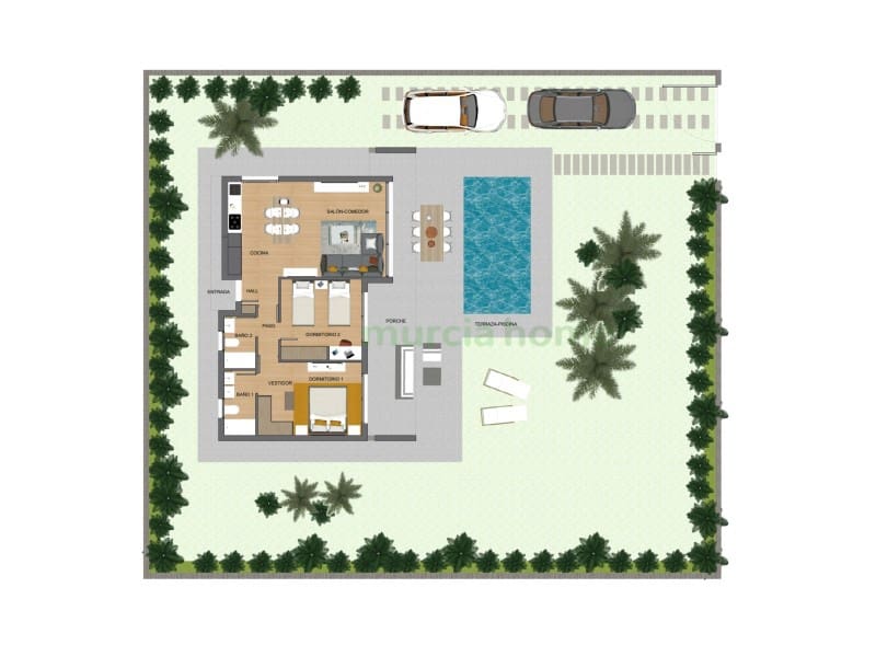 3 soveværelse Villa til salg i Calasparra - € 289.000 (Ref: 6804501)