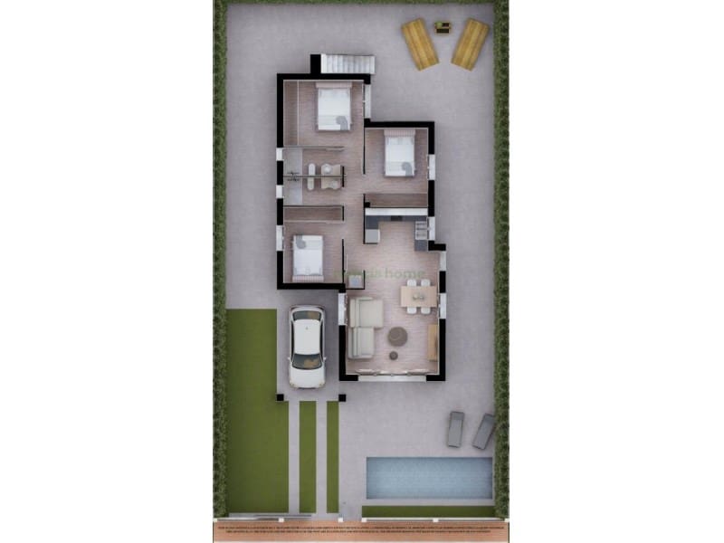 3 chambre Villa/Maison à vendre à Los Alcazares - 361 500 € (Ref: 7214854)