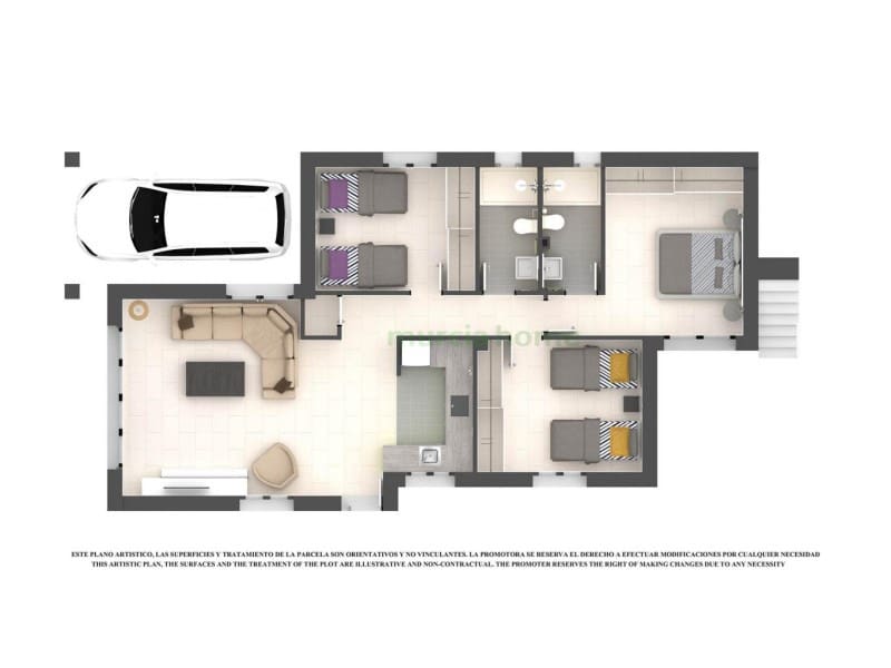 3 chambre Villa/Maison à vendre à Los Alcazares - 361 500 € (Ref: 7214854)