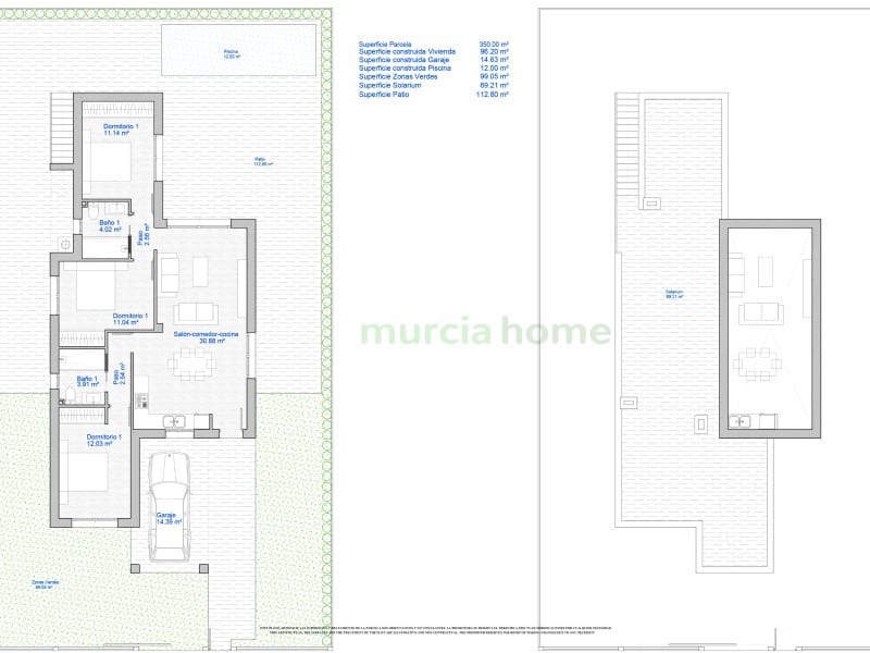 3 Zimmer Villa zu verkaufen in Los Alcazares - 382.500 € (Ref: 7217202)
