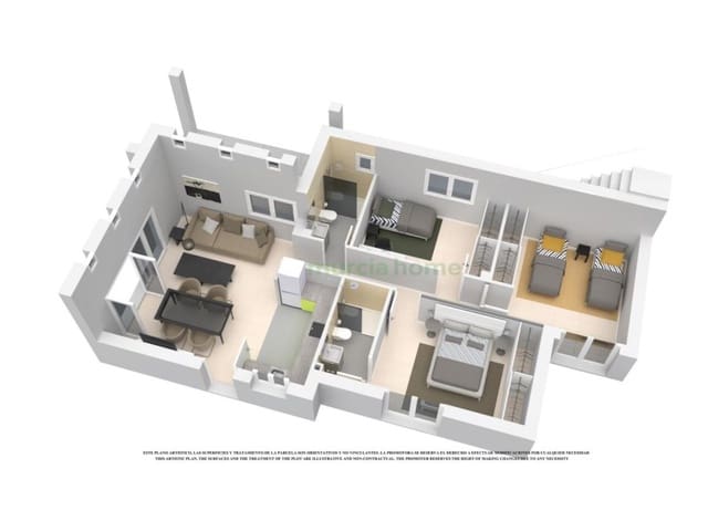 3 bedroom Villa for sale in Los Alcázares - € 361,900 (Ref: 7217203)