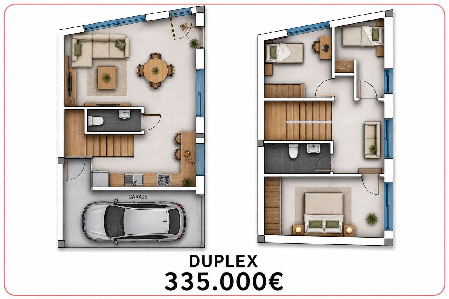 3 bedroom Apartment for sale in San Bartolome - € 319,000 (Ref: 9596108)