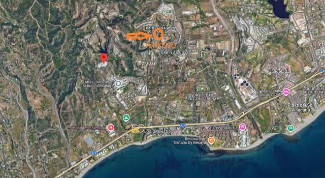 Building Plot for sale in La Concha - Resina Golf, Estepona - € 350,000 (Ref: 8772713)