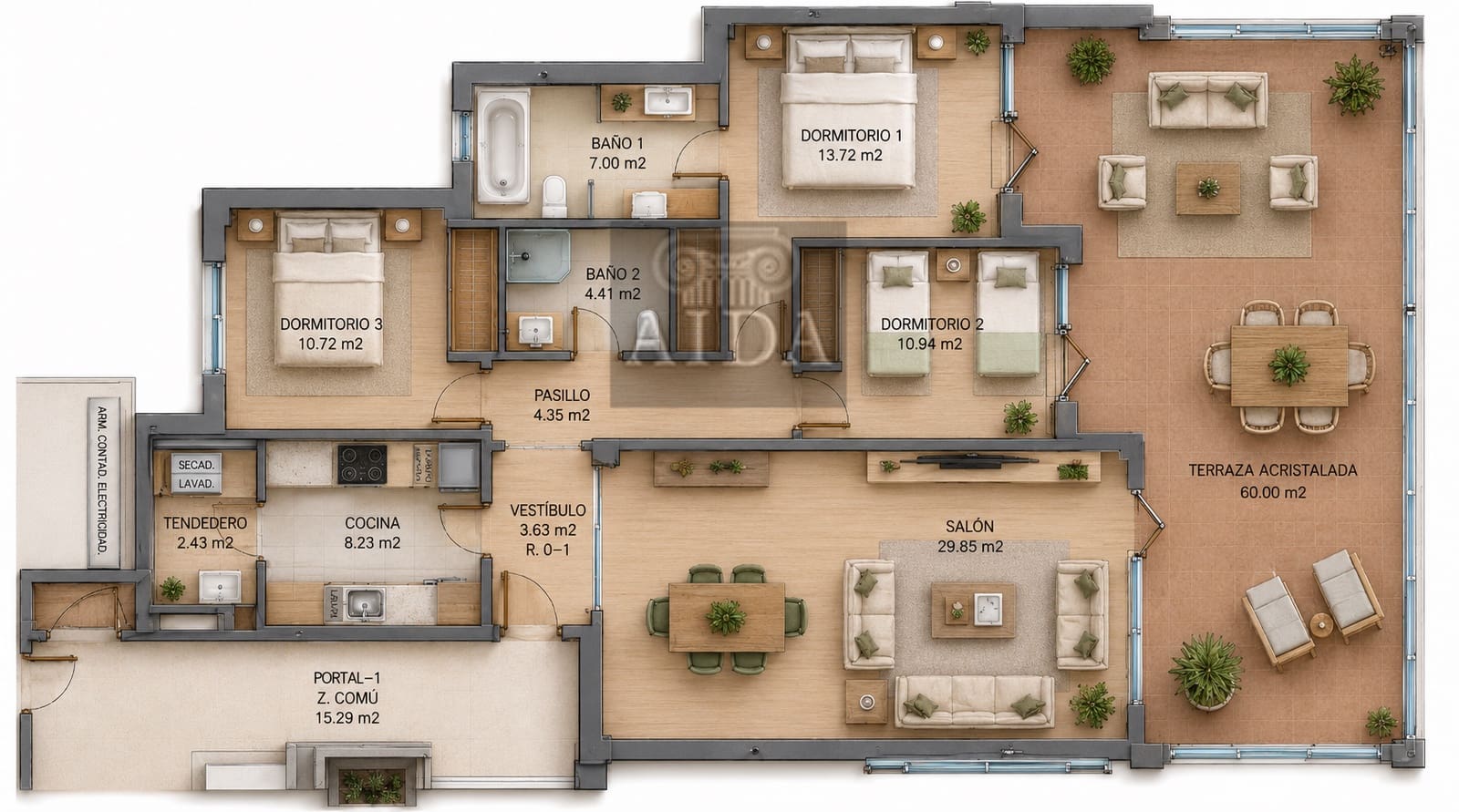 3 chambre Appartement à vendre à Estepona avec piscine garage - 419 000 € (Ref: 9849640)