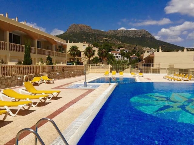 2 Bedroom Apartment For Rent In Calpe Calp With Pool 650 Ref Apartment For Rent In Calpe Calp Alicante