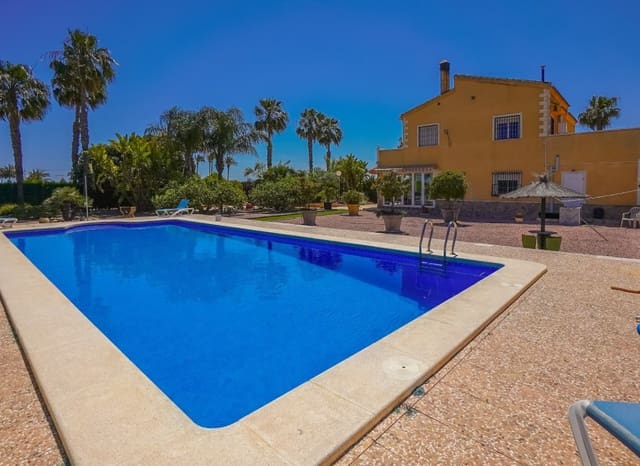 5 chambre Finca/Maison de Campagne à vendre à La Hoya, Elche / Elx avec piscine - 520 000 € (Ref: 9015891)