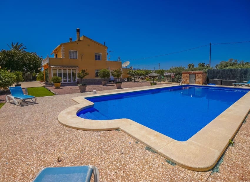 5 chambre Finca/Maison de Campagne à vendre à La Hoya avec piscine - 520 000 € (Ref: 9015891)