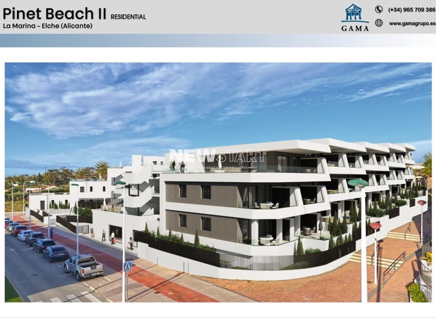 Apartamento de 2 habitaciones en El Pinet en venta con piscina garaje - 246.000 € (Ref: 9628294)