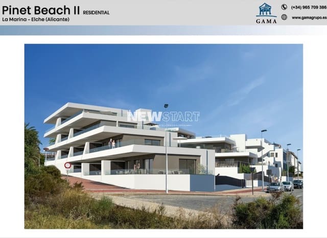 Apartamento de 2 habitaciones en El Pinet, Elche / Elx en venta con piscina garaje - 246.000 € (Ref: 9628294)